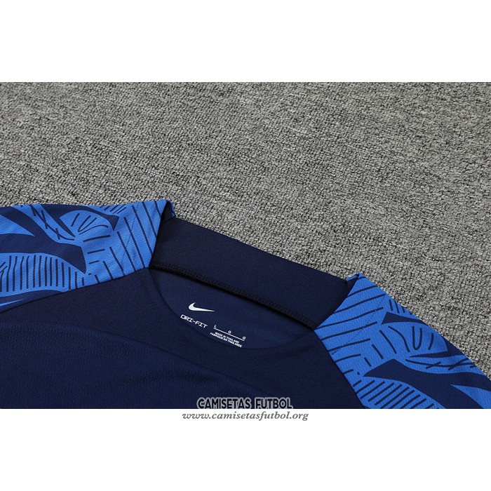 Chandal del Francia Manga Corta 2022/2023 Azul - Pantalon Corto